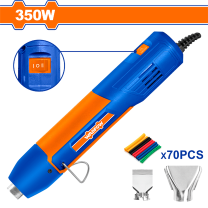 WADFOW Pen Heat Gun 350W with 2 Nozzles WHG15351