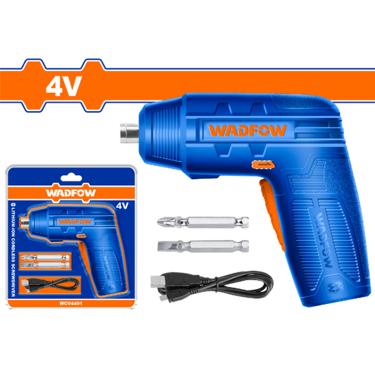 WADFOW Cordless Screwdriver 4V USB WCV4401