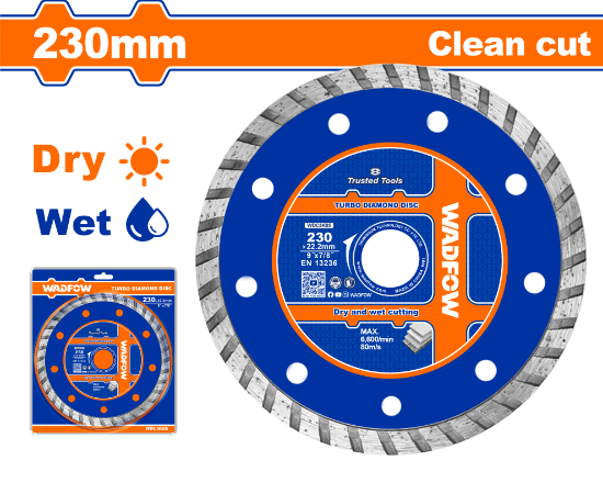 WADFOW Turbo Diamond Disc 230mm WDC3K05