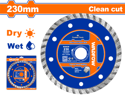 WADFOW Turbo Diamond Disc 230mm WDC3K05