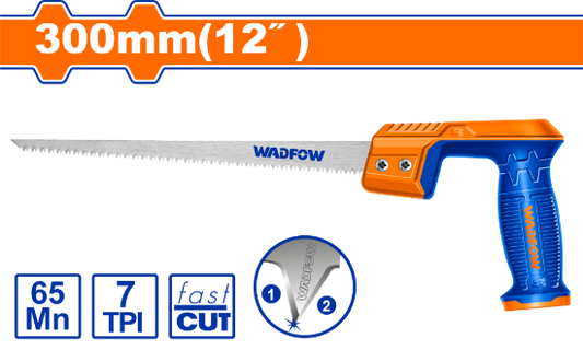 WADFOW Drywall and Wood Saw 12in 300mm WHW6G12