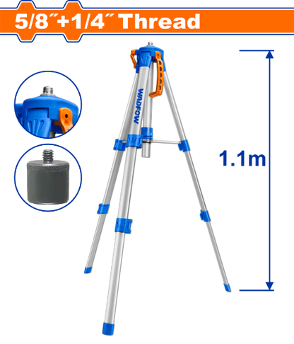 WADFOW Laser Level Tripod Stand 0.45-1.1m WLE9301
