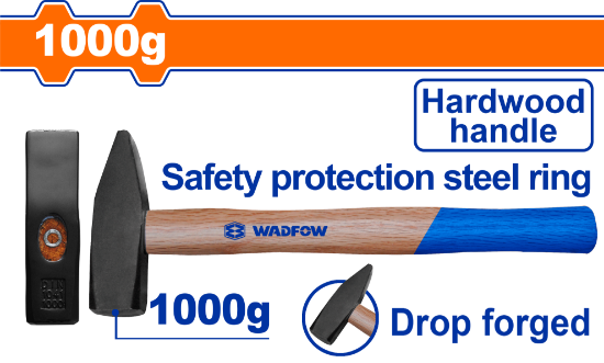WADFOW Hammer 1000g Wooden Handle WMB1310