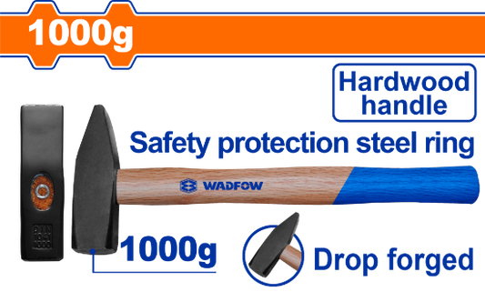 WADFOW Hammer 1000g Wooden Handle WMB1310