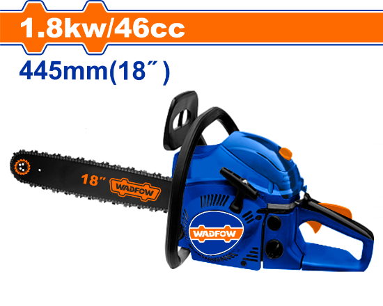 WADFOW Petrol Chainsaw 18in 46cc 1.8kW WGC1552