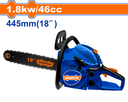 WADFOW Petrol Chainsaw 18in 46cc 1.8kW WGC1552