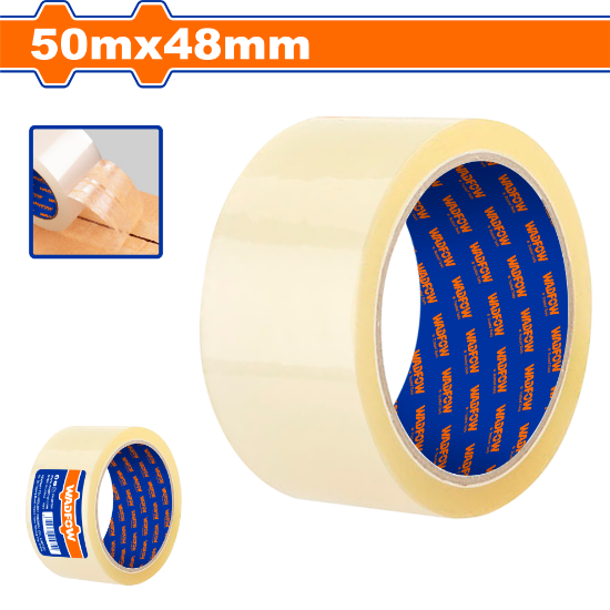 WADFOW Clear Packing Tape 48mm x 50m BOPP WPN1H05
