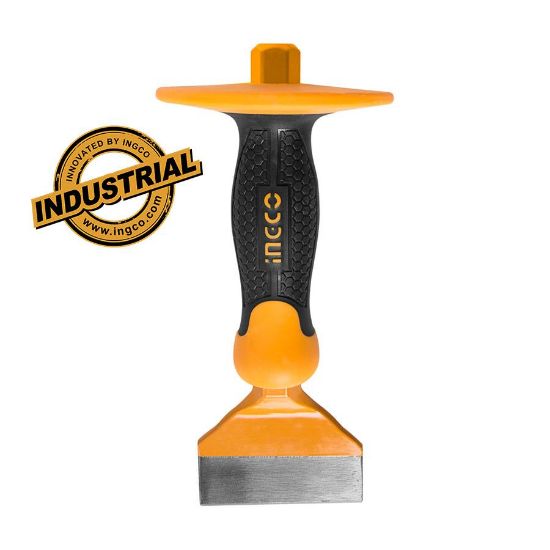 INGCO Wide Chisel with Hand Guard 76x215mm HCCL837610