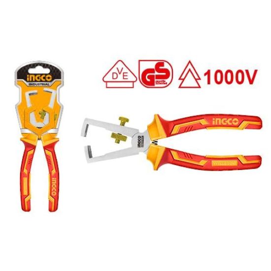 INGCO HIWSP28160 Insulated Wire Stripper 6in 1000V
