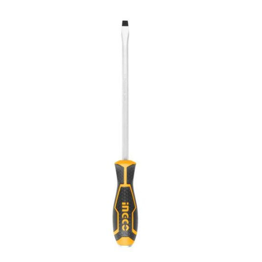 INGCO Go-Through Slotted Screwdriver 6.5x100mm S2 HGTS286100