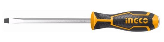 INGCO Go-Through Slotted Screwdriver 6.5x150mm S2 HGTS286150