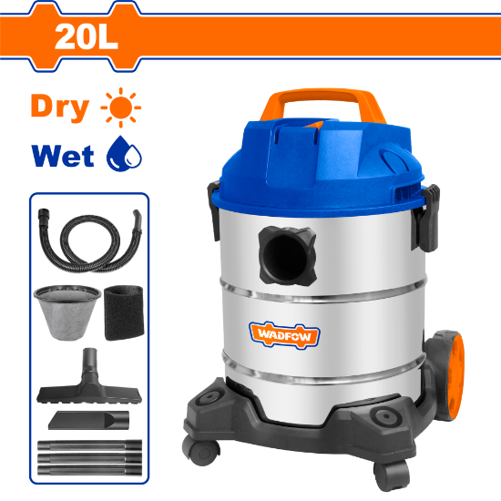 WADFOW Wet and Dry Vacuum Cleaner 1200W 20L WVR4A20