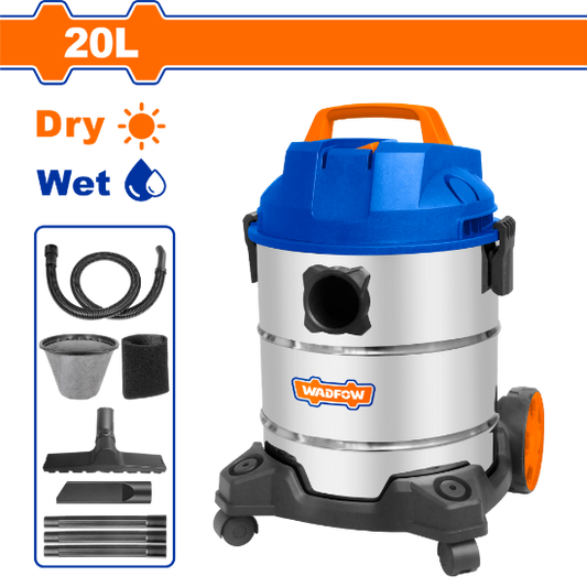 WADFOW Wet and Dry Vacuum Cleaner 1200W 20L WVR4A20