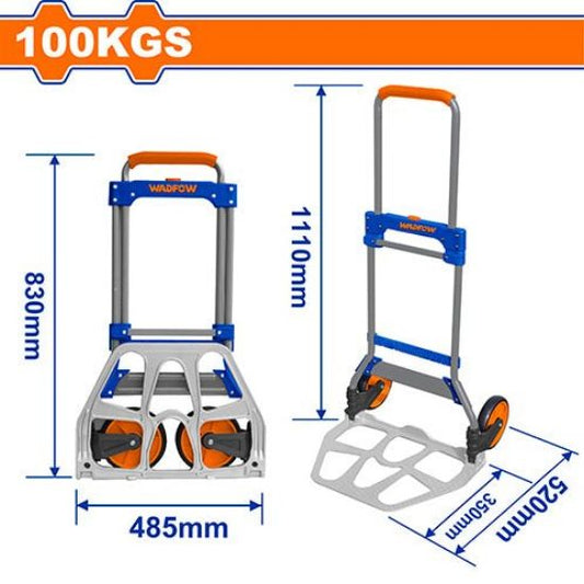 WADFOW Folding Hand Truck 100kg WWB9A10