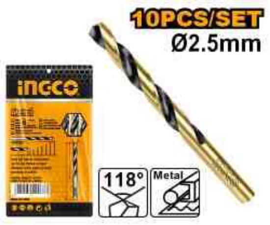 INGCO DBT1100253 | ريشة حديد HSS مقاس 2.5 مم
