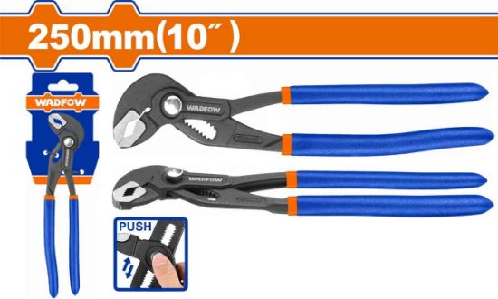 WADFOW Quick-Release Water Pump Pliers 10in 250mm WPL6710