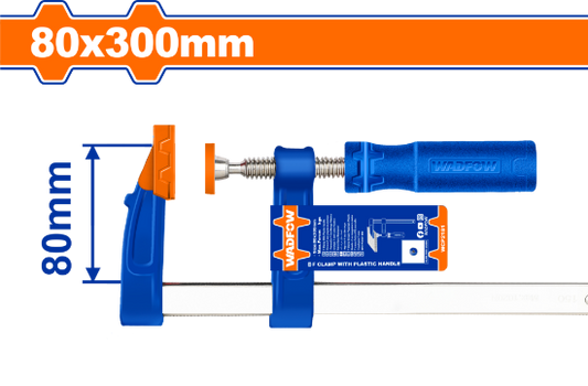 WADFOW Industrial F Clamp 80x300mm WCP2181