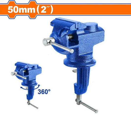 WADFOW Mini Swivel Bench Vise 2in 50mm WBV1A02