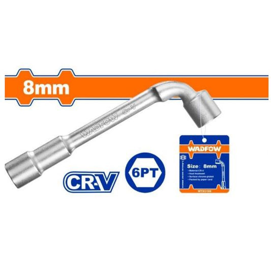 WADFOW L-Type Double Socket Wrench 8mm WTH3108