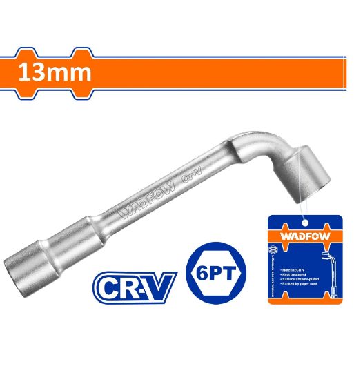 WADFOW L-Type Double Socket Wrench 13mm WTH3113