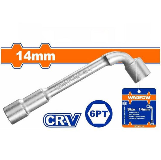 WADFOW L-Type Double Socket Wrench 14mm WTH3114