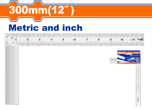 WADFOW Aluminium Try Square 300mm WSR2930