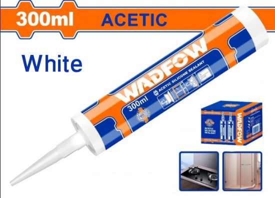 WADFOW Acetic Silicone Sealant 300ml White WGQ2T31