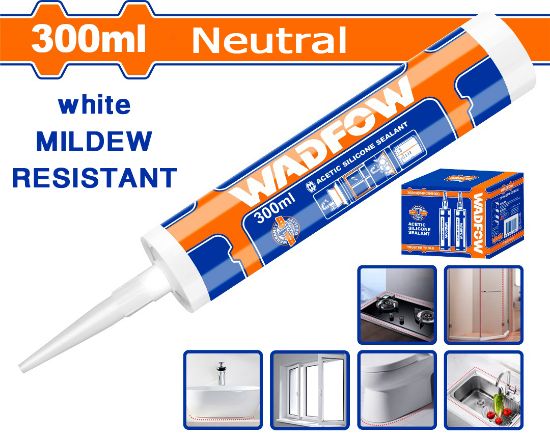 WADFOW Neutral Silicone Sealant 300ml White WGQ2T51