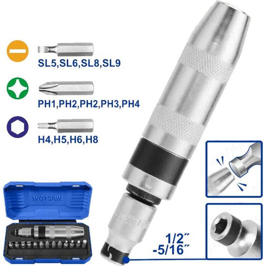 WADFOW Manual Impact Driver Set 13pcs WYM1B13