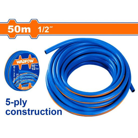 WADFOW Garden Hose 1/2in 50m 5-Ply WYP1E12