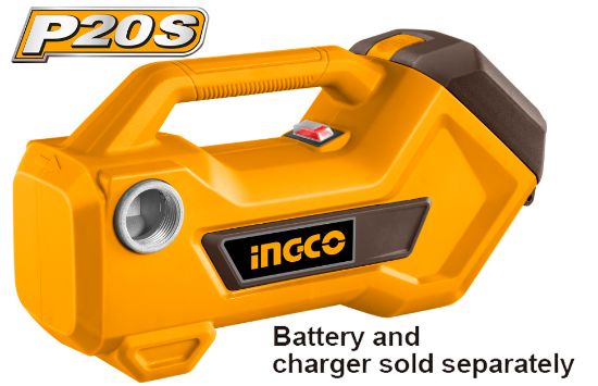 INGCO TPLI2001 | مضخة شفط مياه ومازوت بطارية 20 فولت