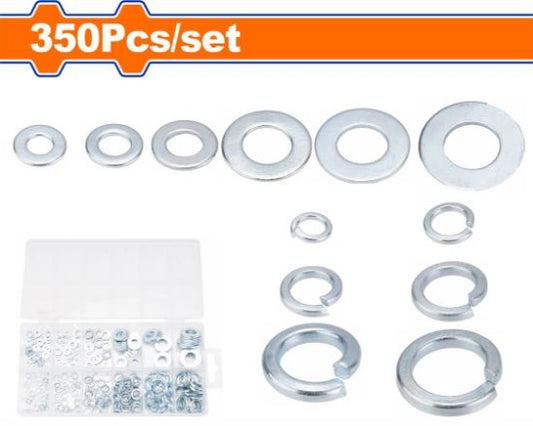 WADFOW Flat and Spring Washer Assortment 350pcs WVW1B01