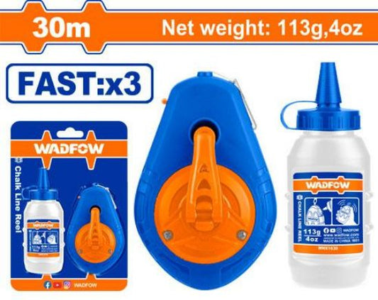 WADFOW Chalk Line Reel 30m with Blue Chalk WHX1430