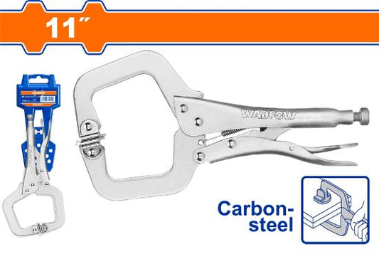 WADFOW Welding Locking C-Clamp Pliers 11in WLP4211