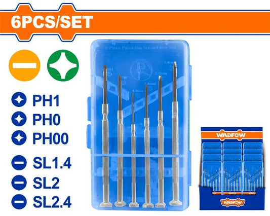 WADFOW Precision Screwdriver Set 6pcs WSS2B26