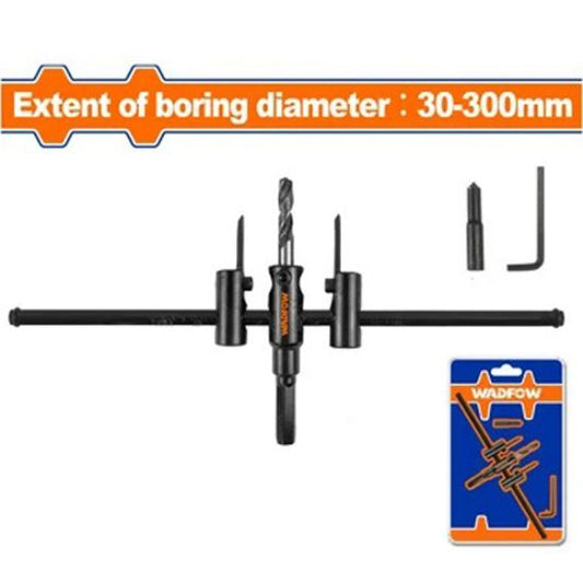 WADFOW Adjustable Drywall Hole Saw 30-300mm WKJ9K03