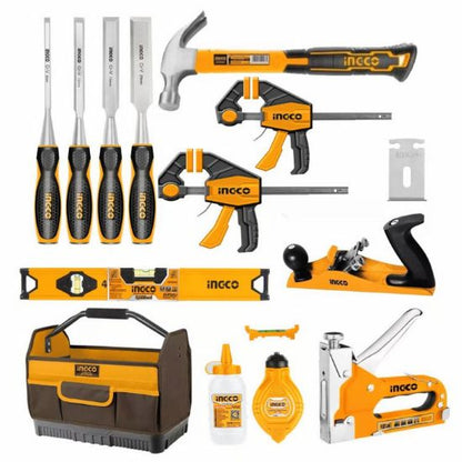 INGCO Carpenter Tool Set 13pcs with Bag COS23046