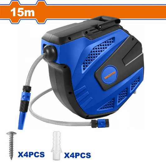 WADFOW Retractable Hose Reel 15m Auto-Stop WVZ1515