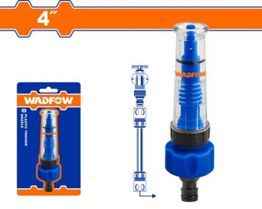 WADFOW Garden Hose Spray Nozzle 4in Clear Head WNE1E04