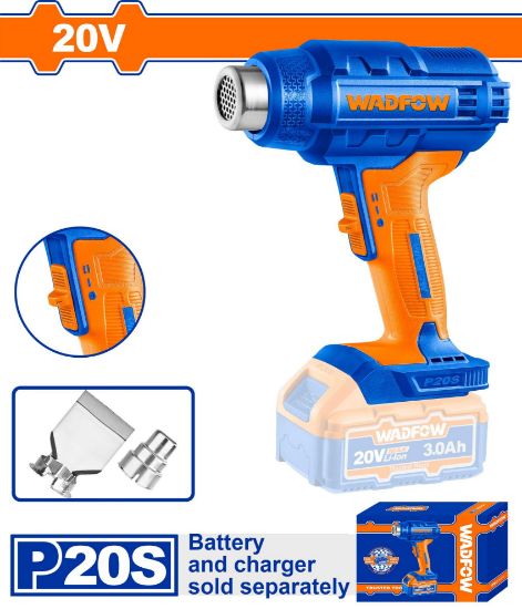 WADFOW Cordless Heat Gun 20V (Tool Only) WKH1501