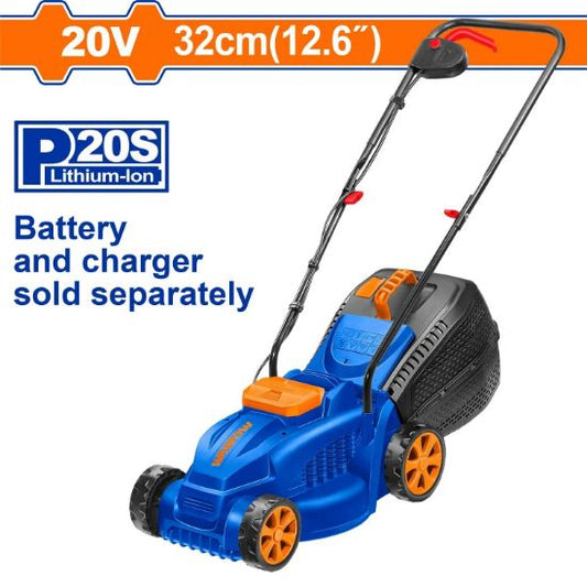 WADFOW Cordless Lawn Mower 20V 32cm (Tool Only) WLKP530