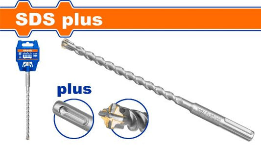 WADFOW SDS Plus 4-Cutter Drill Bit 12x160mm WHD3204