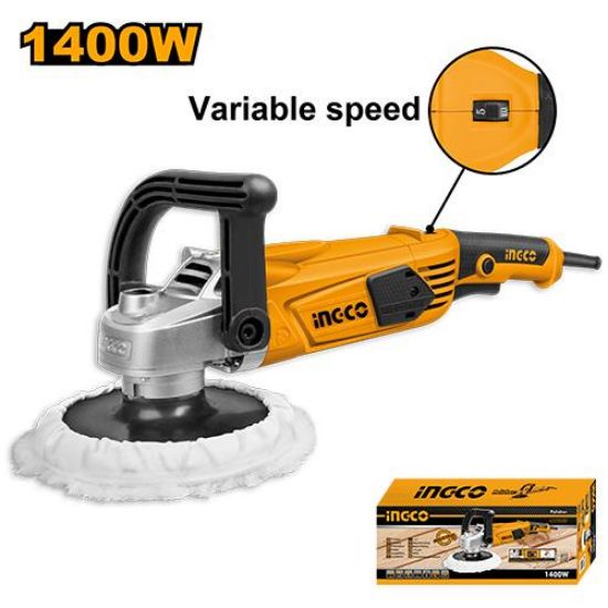 INGCO Polisher 1400W 180mm Variable Speed AP14008