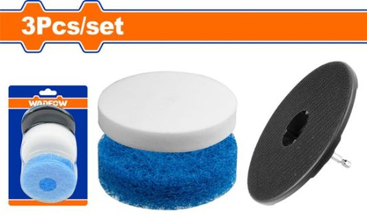 WADFOW Drill Polishing Pad Set 3pcs WND4405