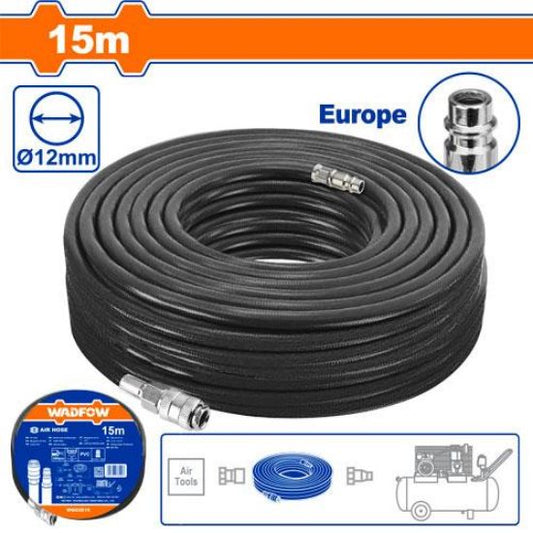 WADFOW Industrial PVC Air Hose 15m 1/4in WQG2E15