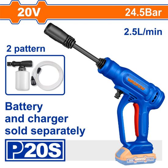 WADFOW Cordless Pressure Washer 20V 24.5 Bar (Tool Only) WQX0120