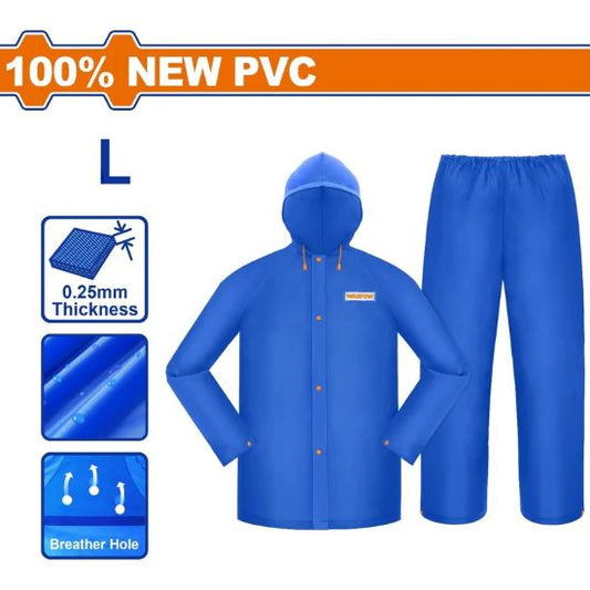 WADFOW PVC Rain Suit Size L WRC300L