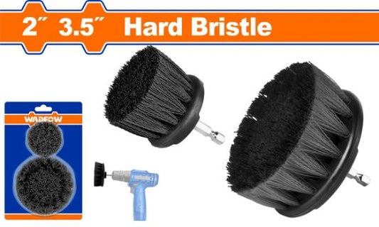 WADFOW Drill Brush Set Stiff Bristle 2pcs WND3402
