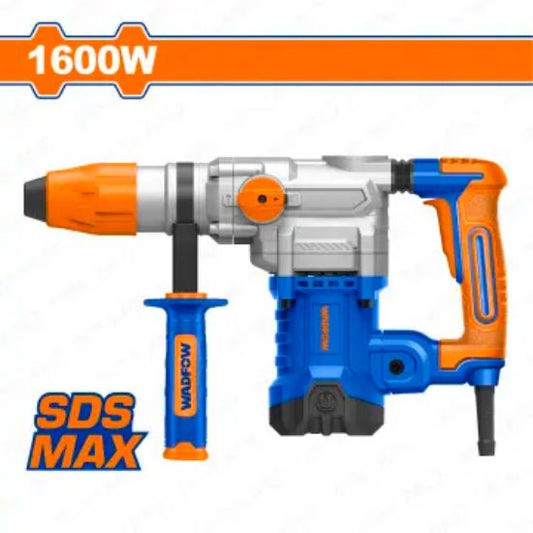 WADFOW SDS-Max Rotary Hammer 1600W Anti-Vibration WRH3D38