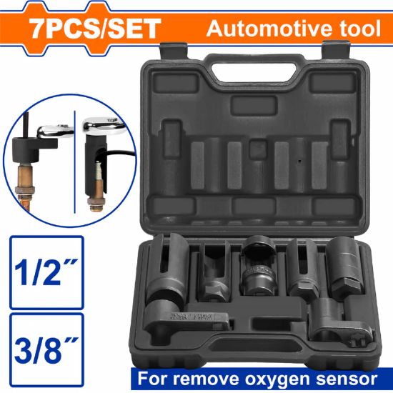 WADFOW Oxygen Sensor Socket Set 7pcs WST4D07